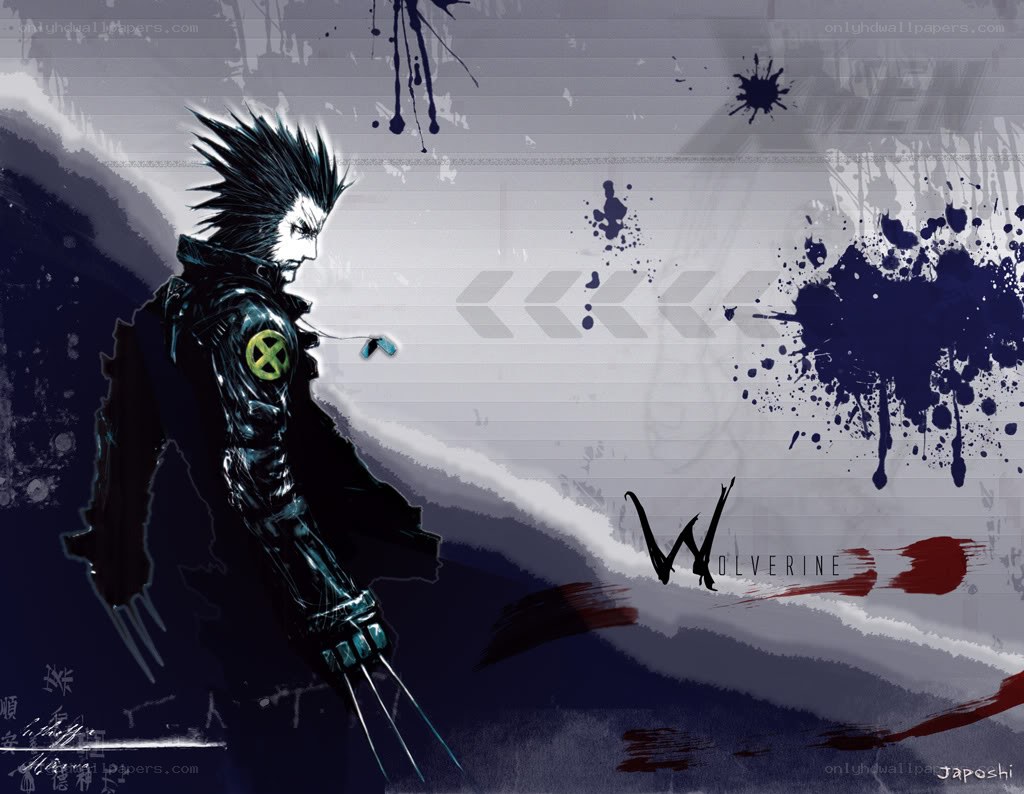 Wolverine character art