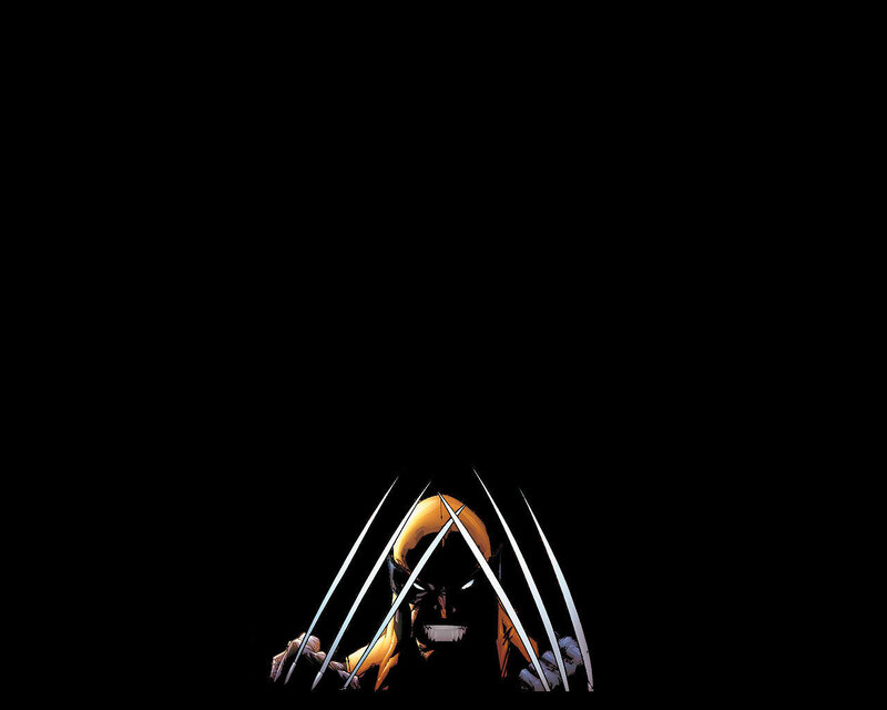 Wolverine Character — Black, Dark, Comic