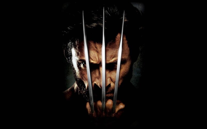 Wolverine Character — Black, Dramatic, Photograph, Claws, Face