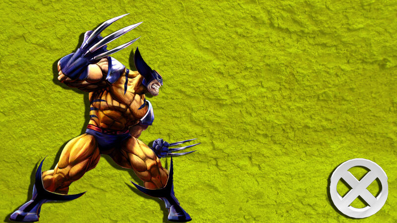 Wolverine Character — Green
