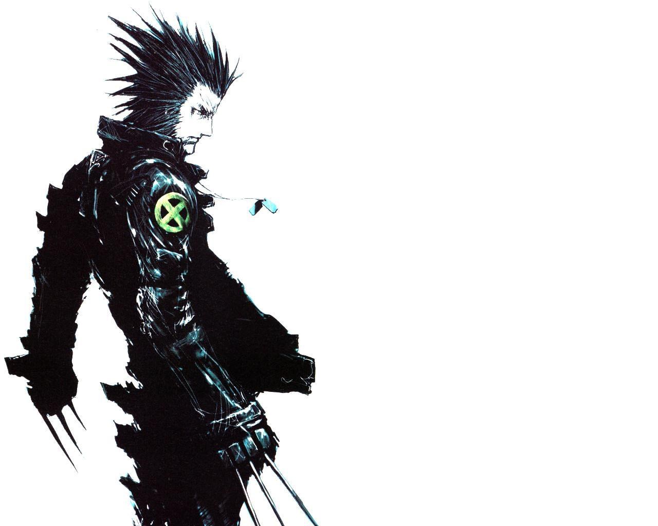 Wolverine character illustration