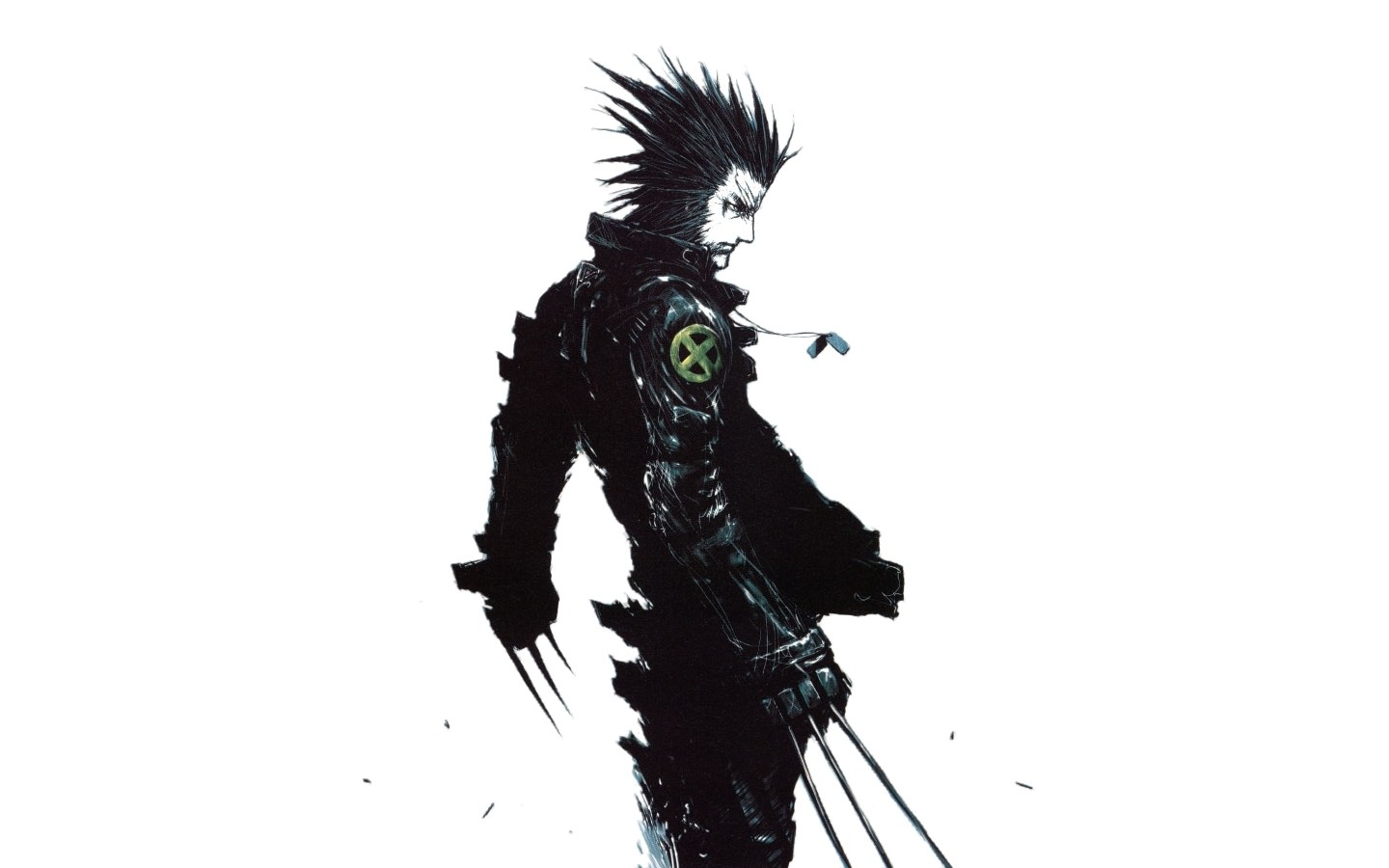 Wolverine character illustration
