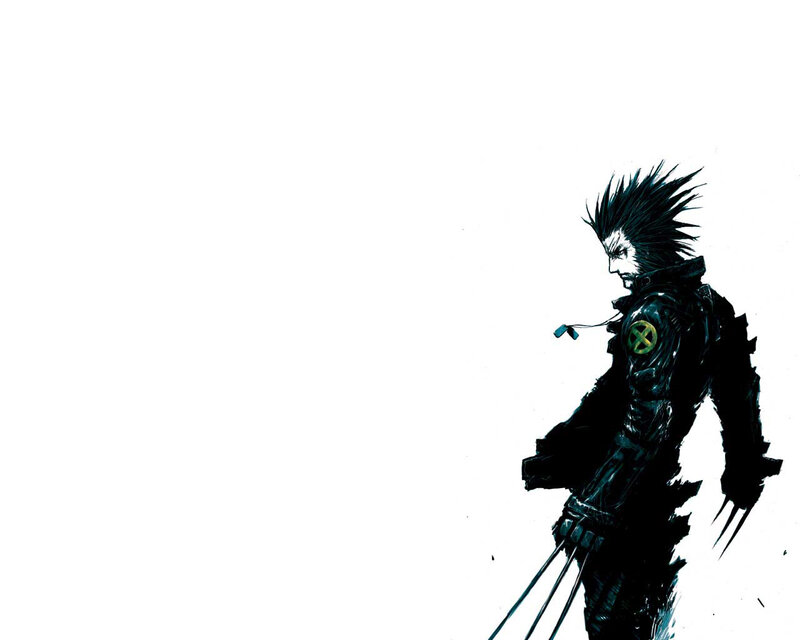 Wolverine character illustration