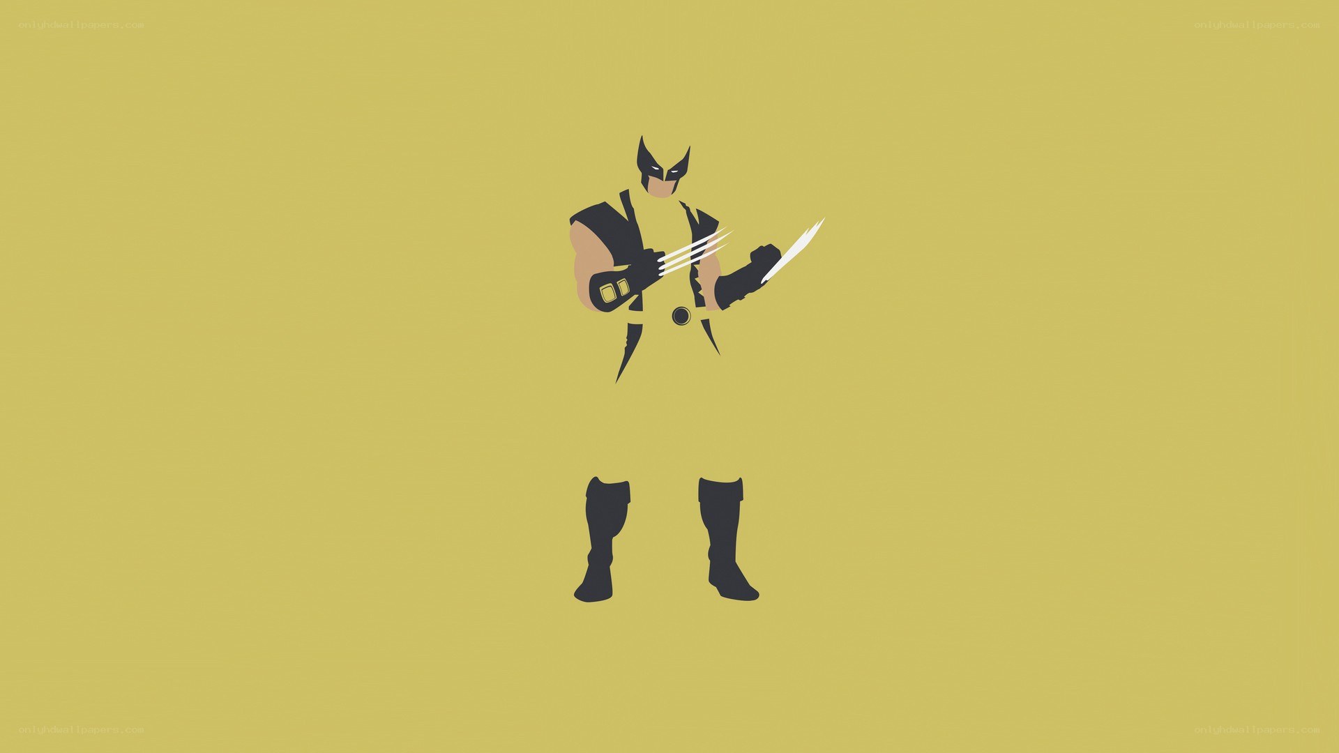 Wolverine character illustration