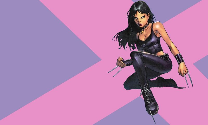Wolverine character in action