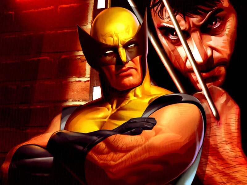 Wolverine Character — Red, Dramatic