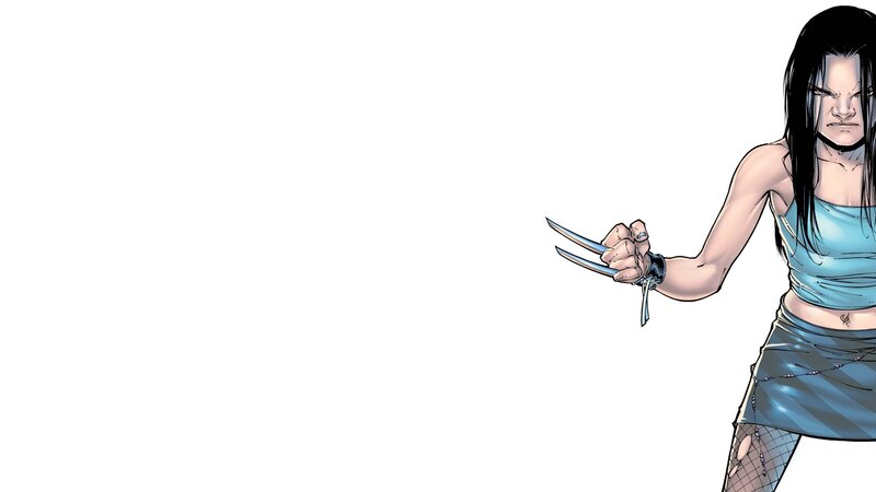 Wolverine character with claws