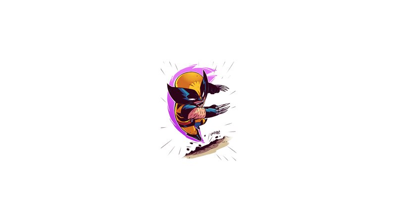 Wolverine Character — Yellow, Action