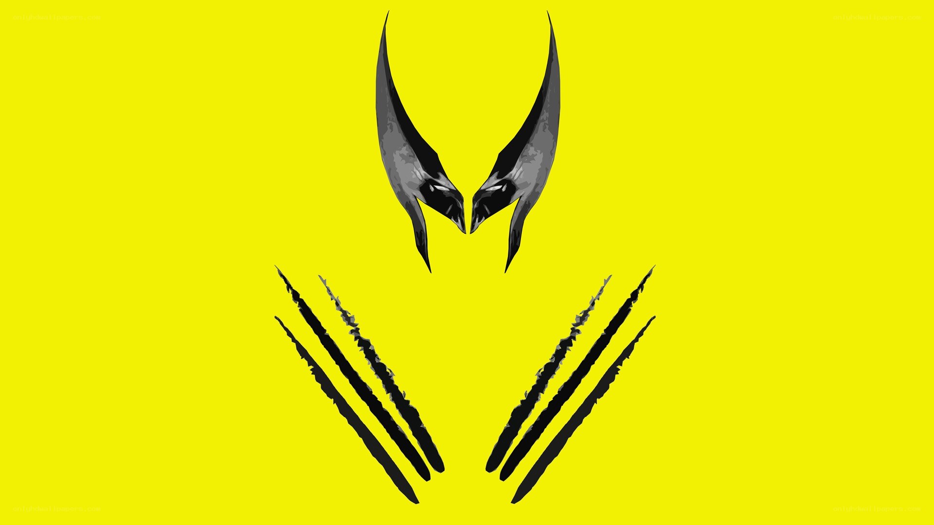 Wolverine claws and mask