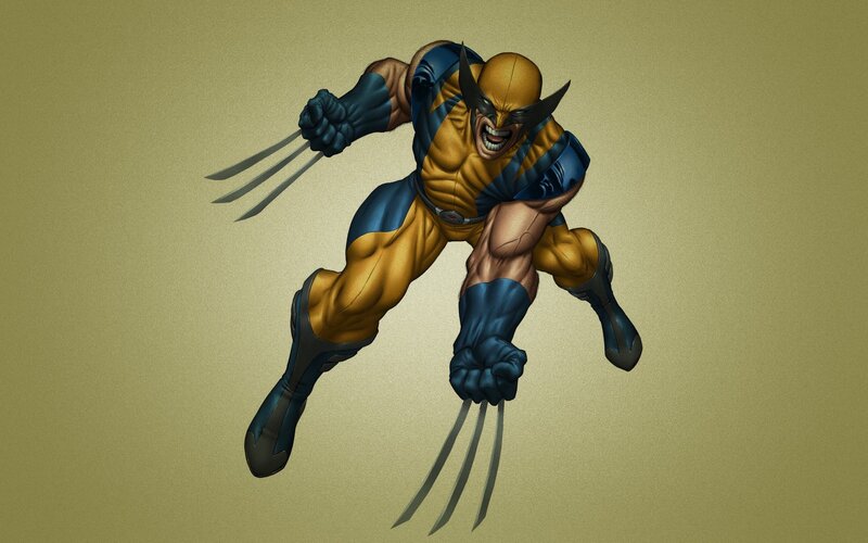 Wolverine in Action Pose