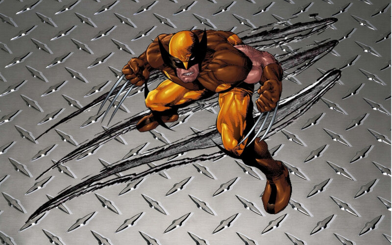 Wolverine in Action — Yellow