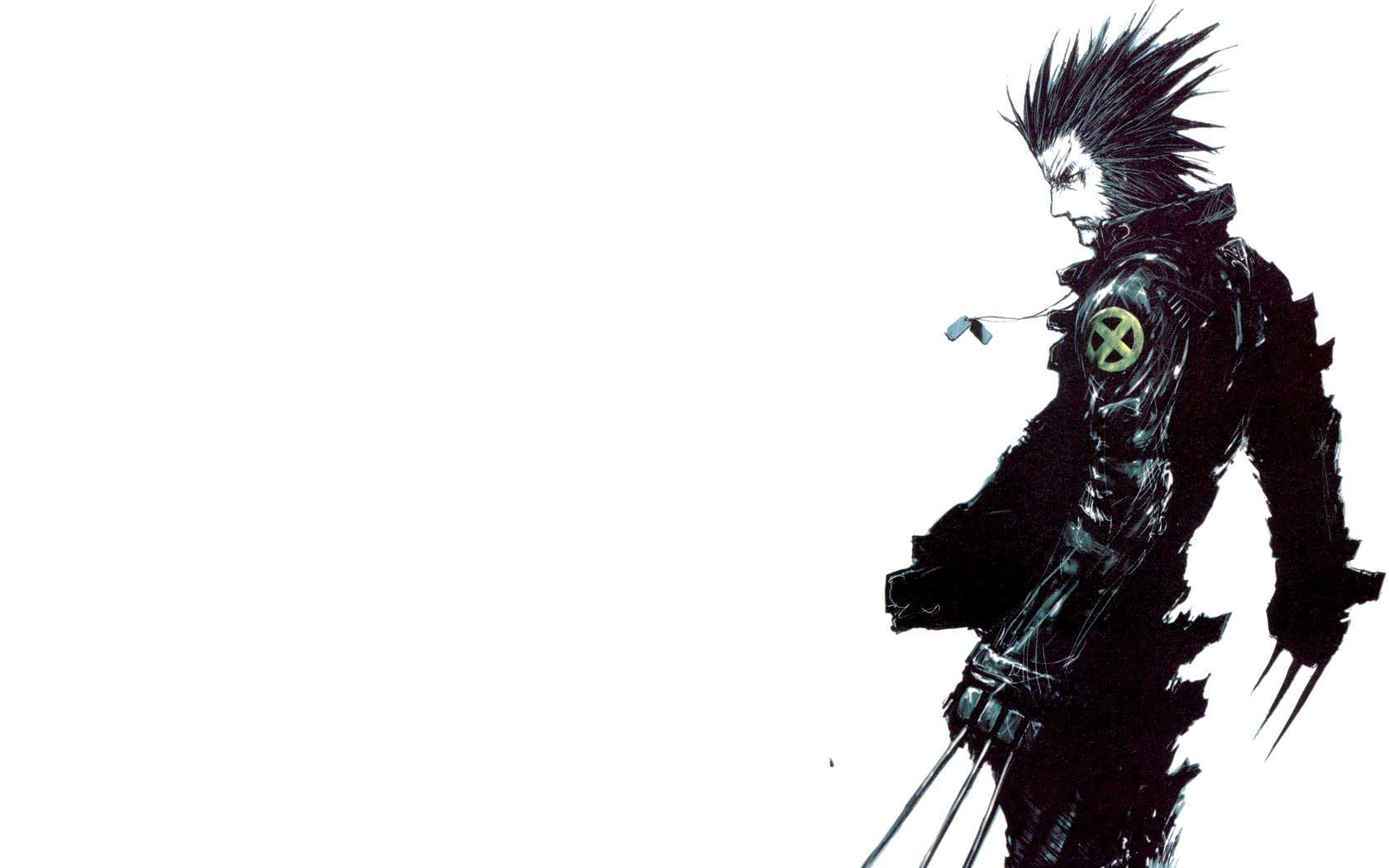 Wolverine in black suit