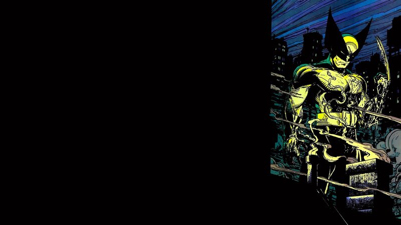 Wolverine in City — Black