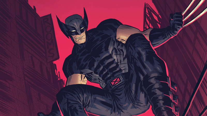 Wolverine in City