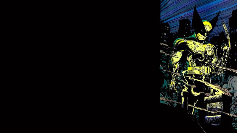 Wolverine in cityscape
