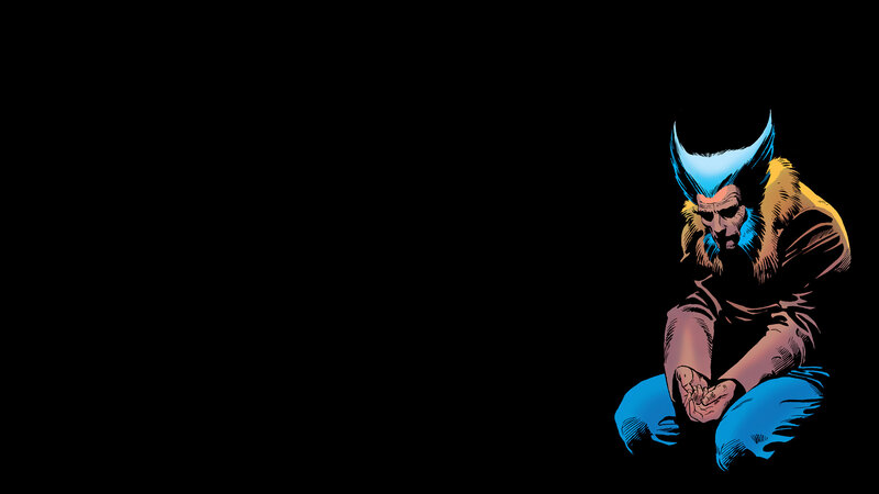 Wolverine in contemplation