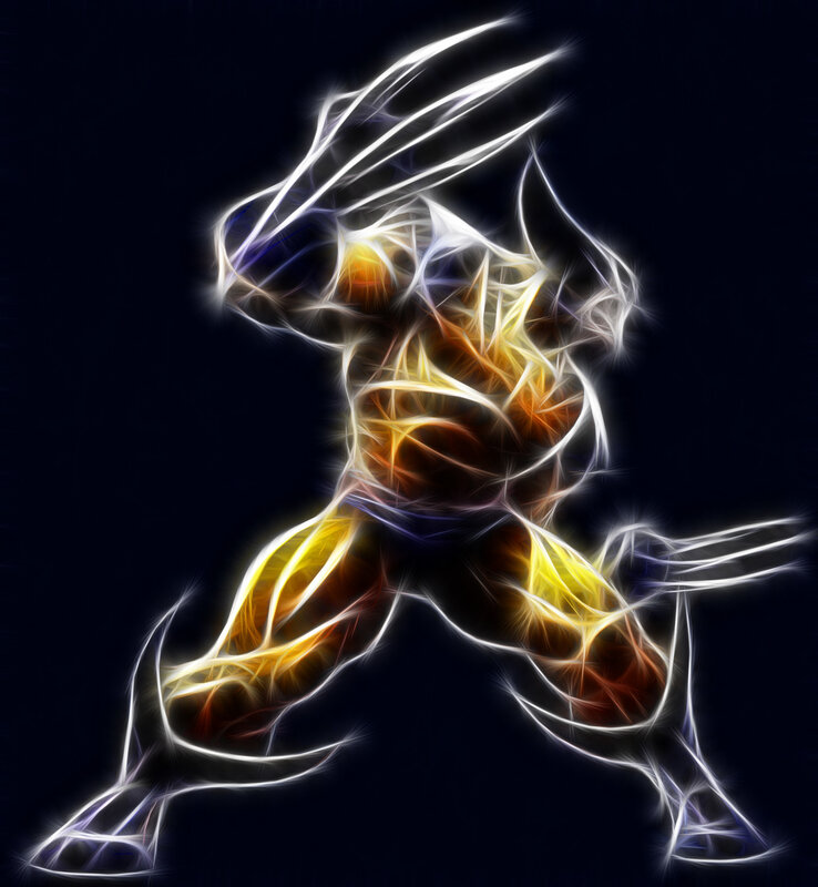 Wolverine in energy form