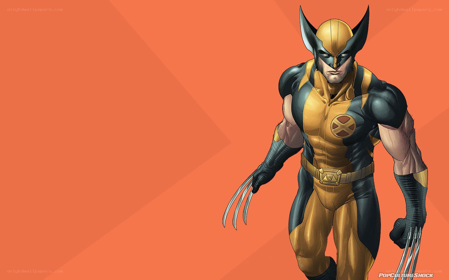 Wolverine in X-Men suit