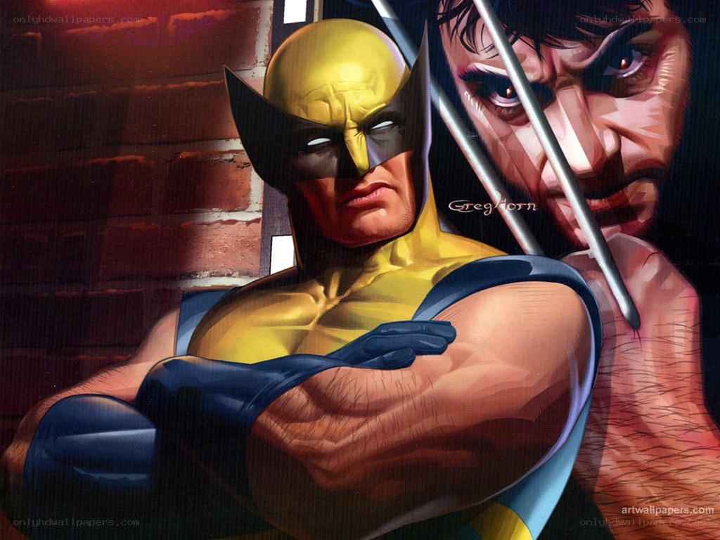 Wolverine in yellow suit
