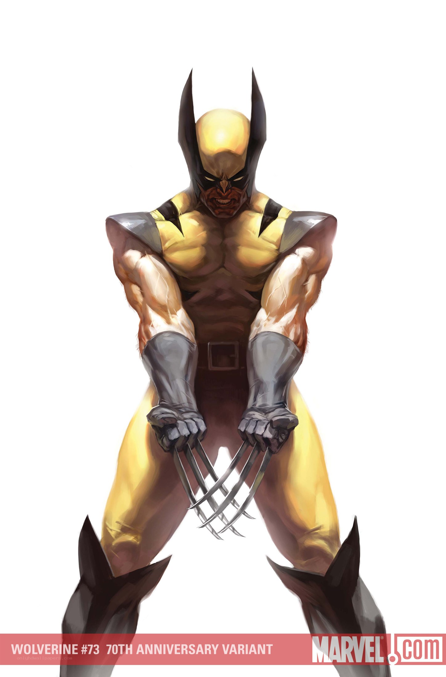 Wolverine in yellow suit