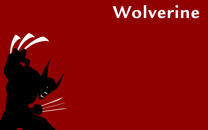 Wolverine silhouette art
