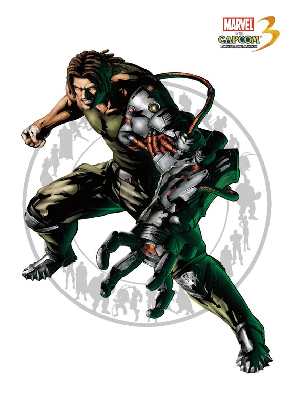 Wolverine vs. Nemesis in Marvel vs. Capcom