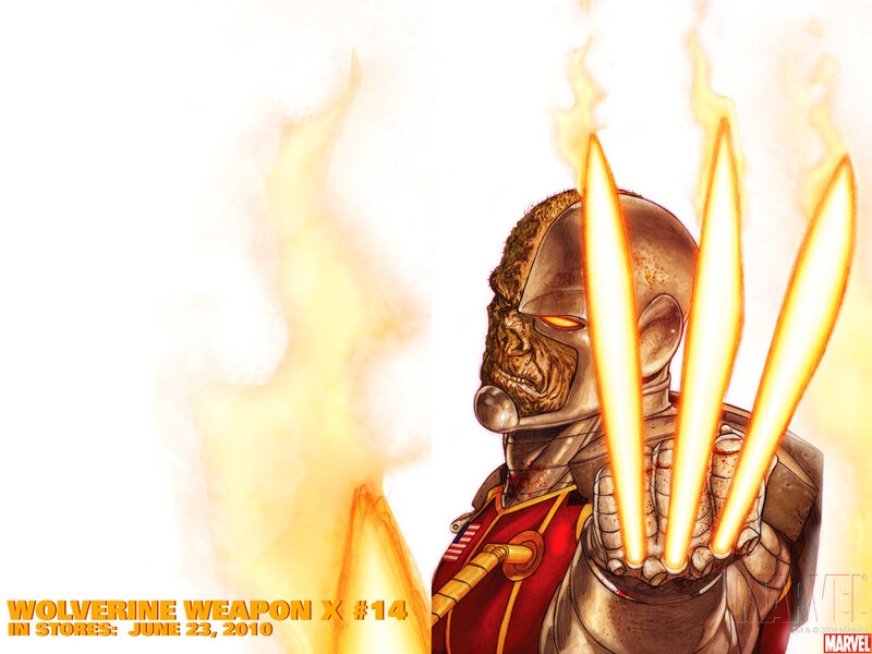 Wolverine Weapon X artwork