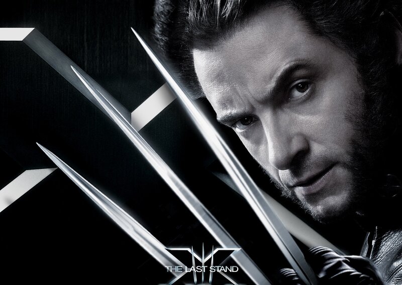 Wolverine with Claws — Black, Dramatic, Photograph, Movie Poster