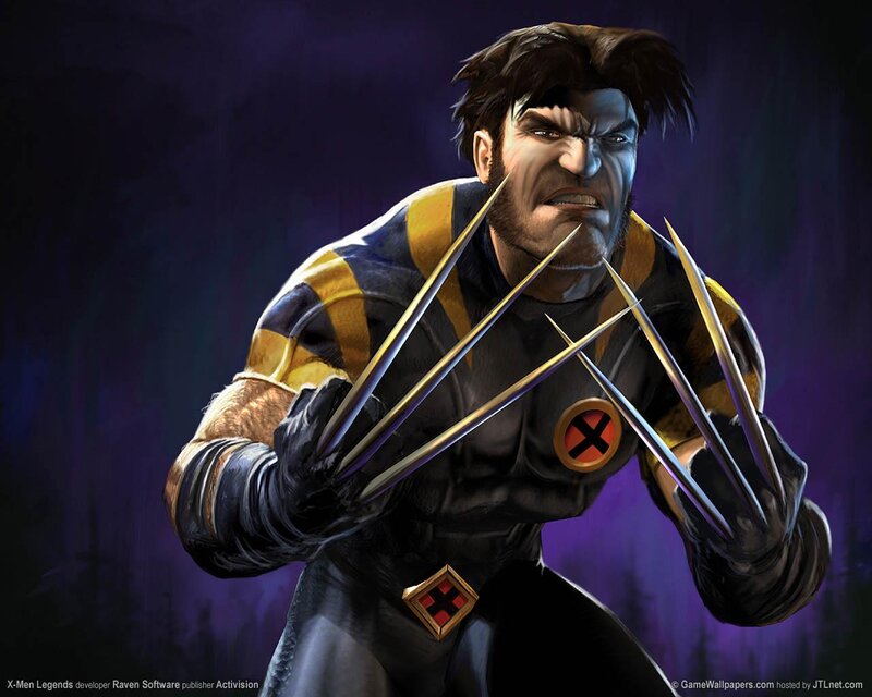 Wolverine with Claws — Black, Dramatic