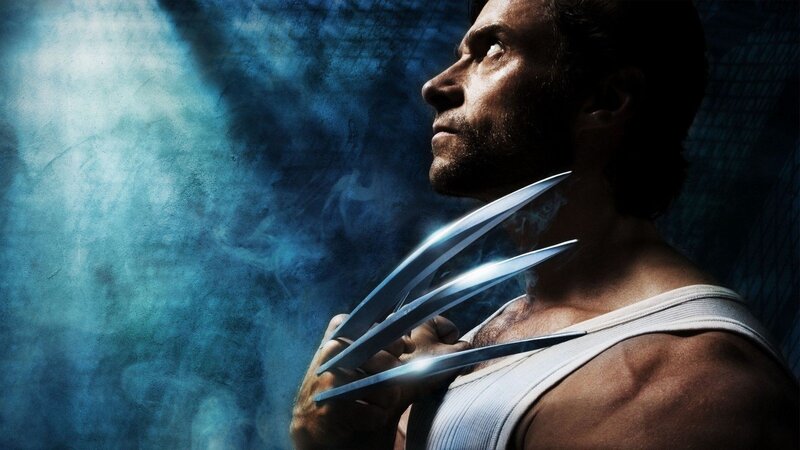 Wolverine with claws extended