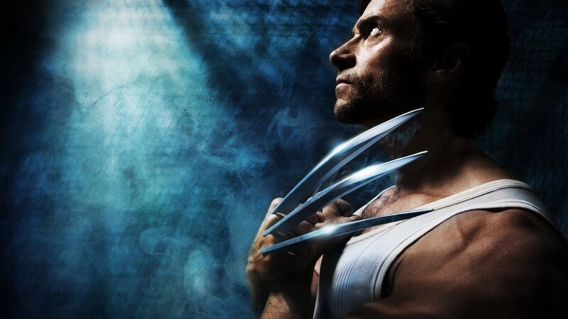 Wolverine with claws extended