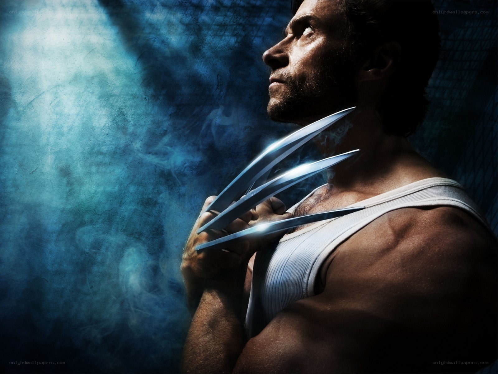 Wolverine with claws extended