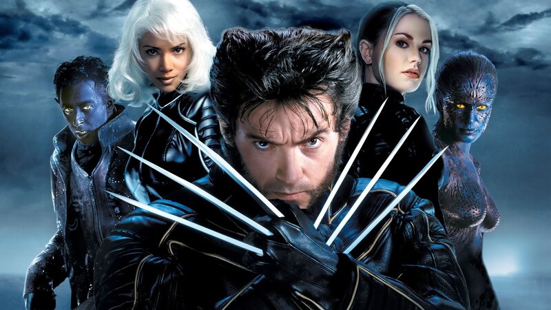 Wolverine with Claws Extended — Blue, Dramatic