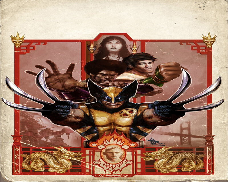 Wolverine with Claws — Red