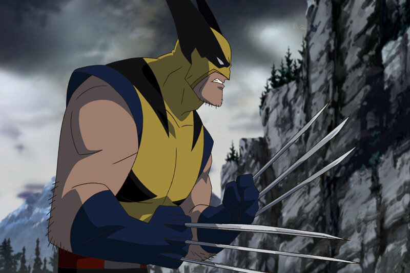 Wolverine with Claws — Yellow