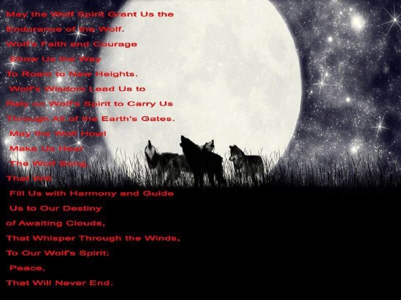 Wolves Howling at Moon — Black, Dramatic, Night