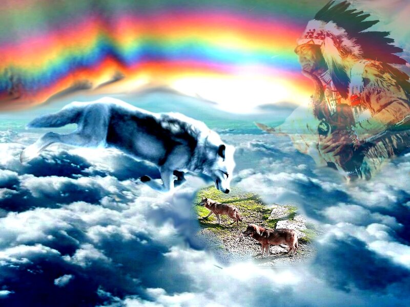 Wolves in Clouds