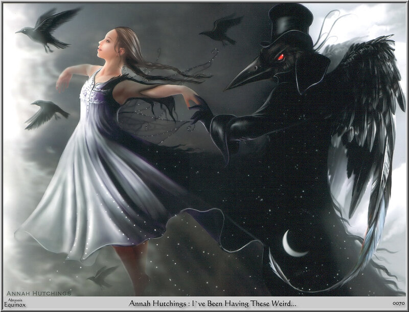 Woman and Bird-like Creature