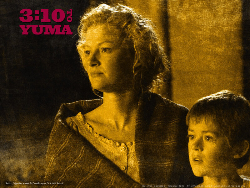 Woman and Boy in Dim Light