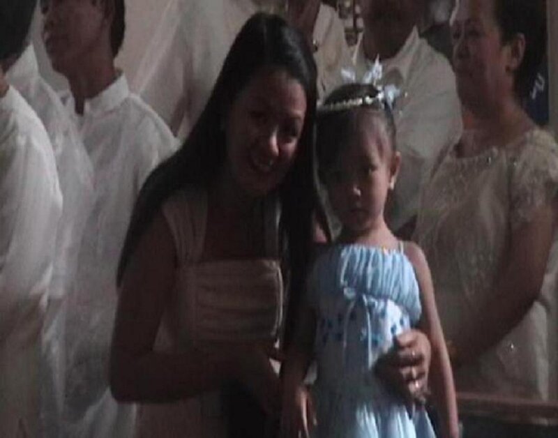 woman and child at event