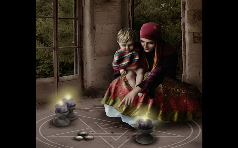 Woman and Child in Ritual