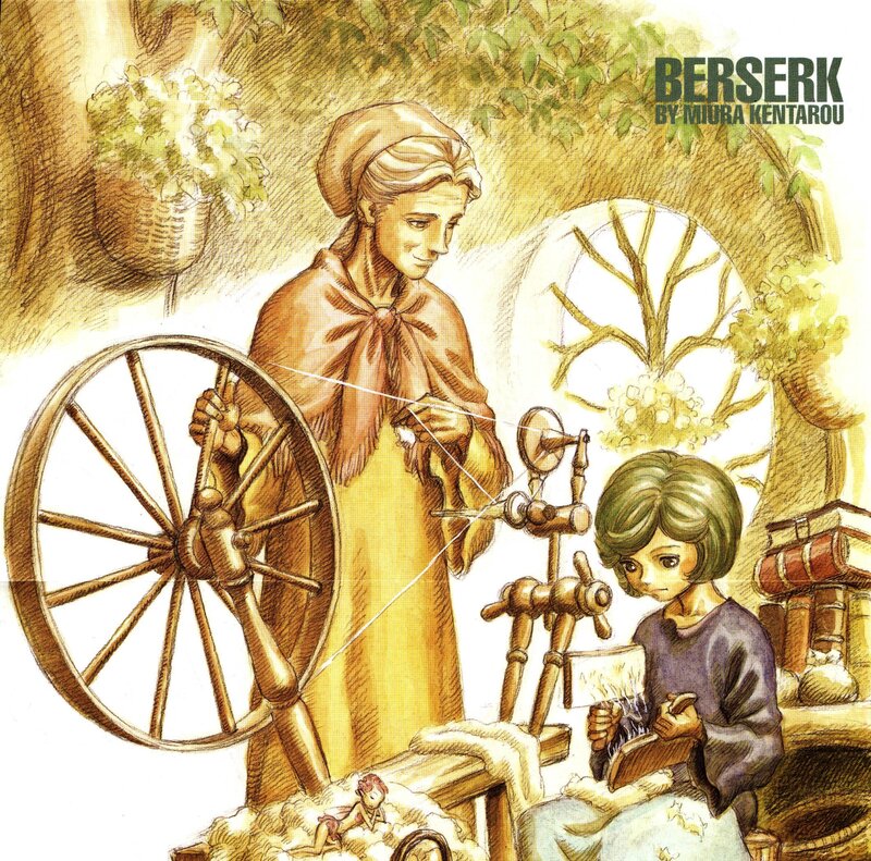 Woman and Child Spinning