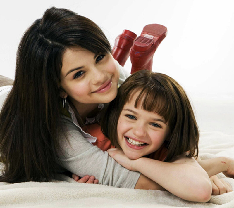 Woman and Girl Hugging