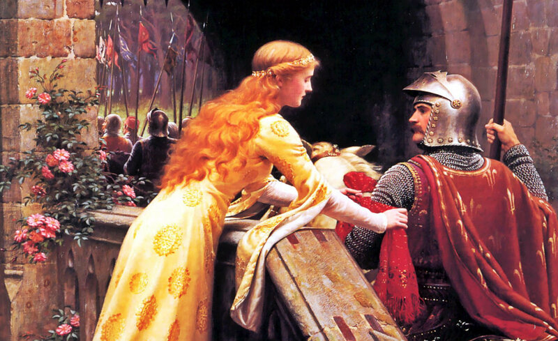 Woman and Knight