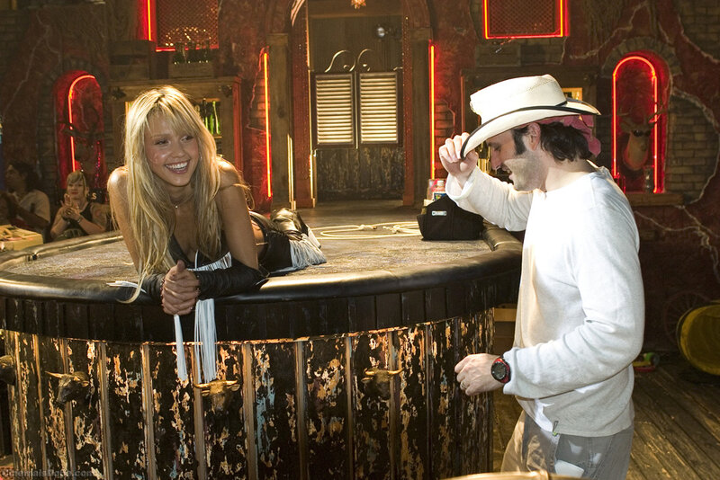 Woman and Man at Bar