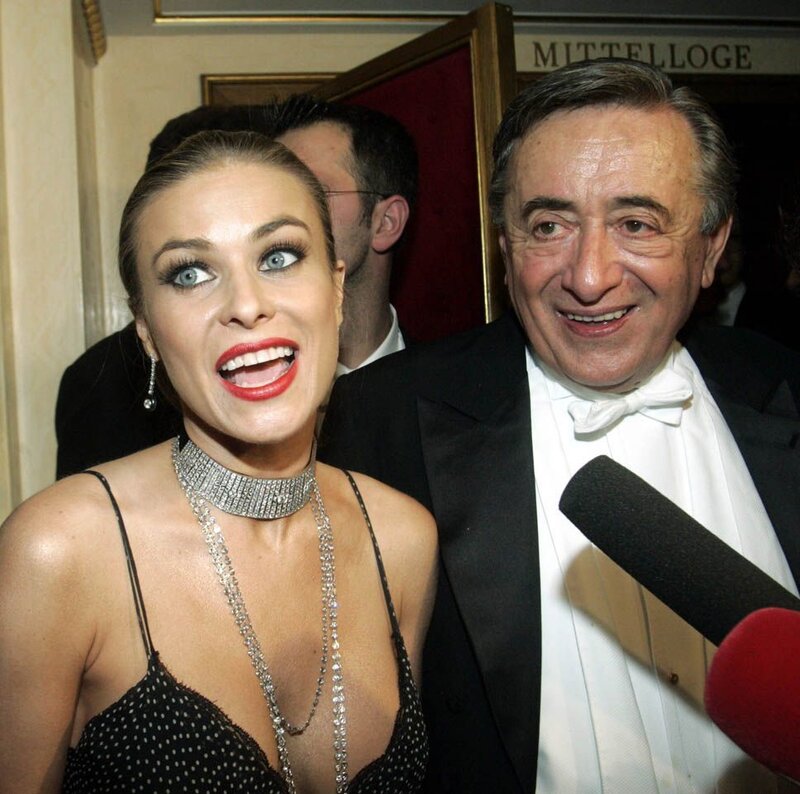 Woman and Man at Event