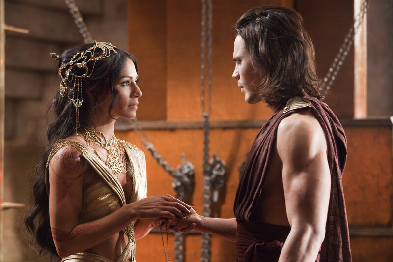 Woman and Man Holding Hands — Brown