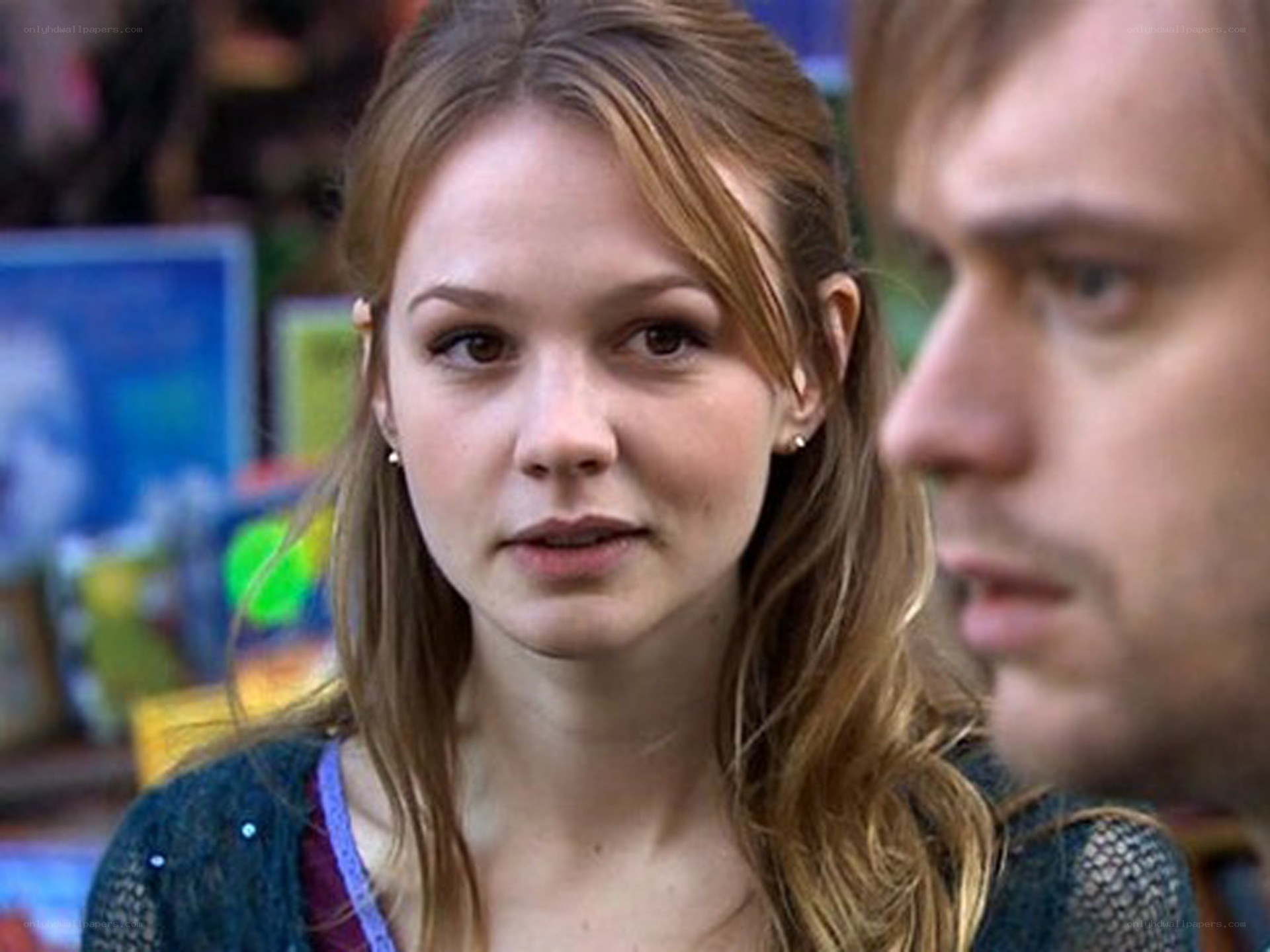 woman and man in a store