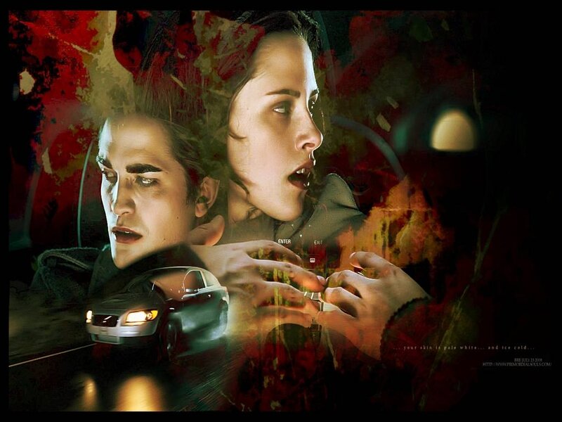 Woman and Man in Car — Red