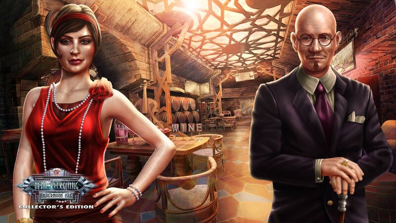 Woman and Man in Cellar